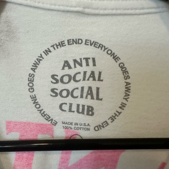 Anti Social Social Club Moodsting Tee - Picture 5 of 5